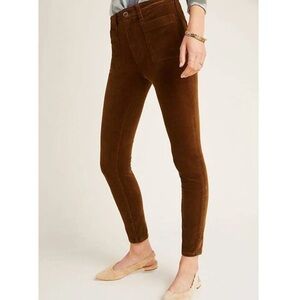 Pilcro High Rise Skinny‎ Brown Cord Pant